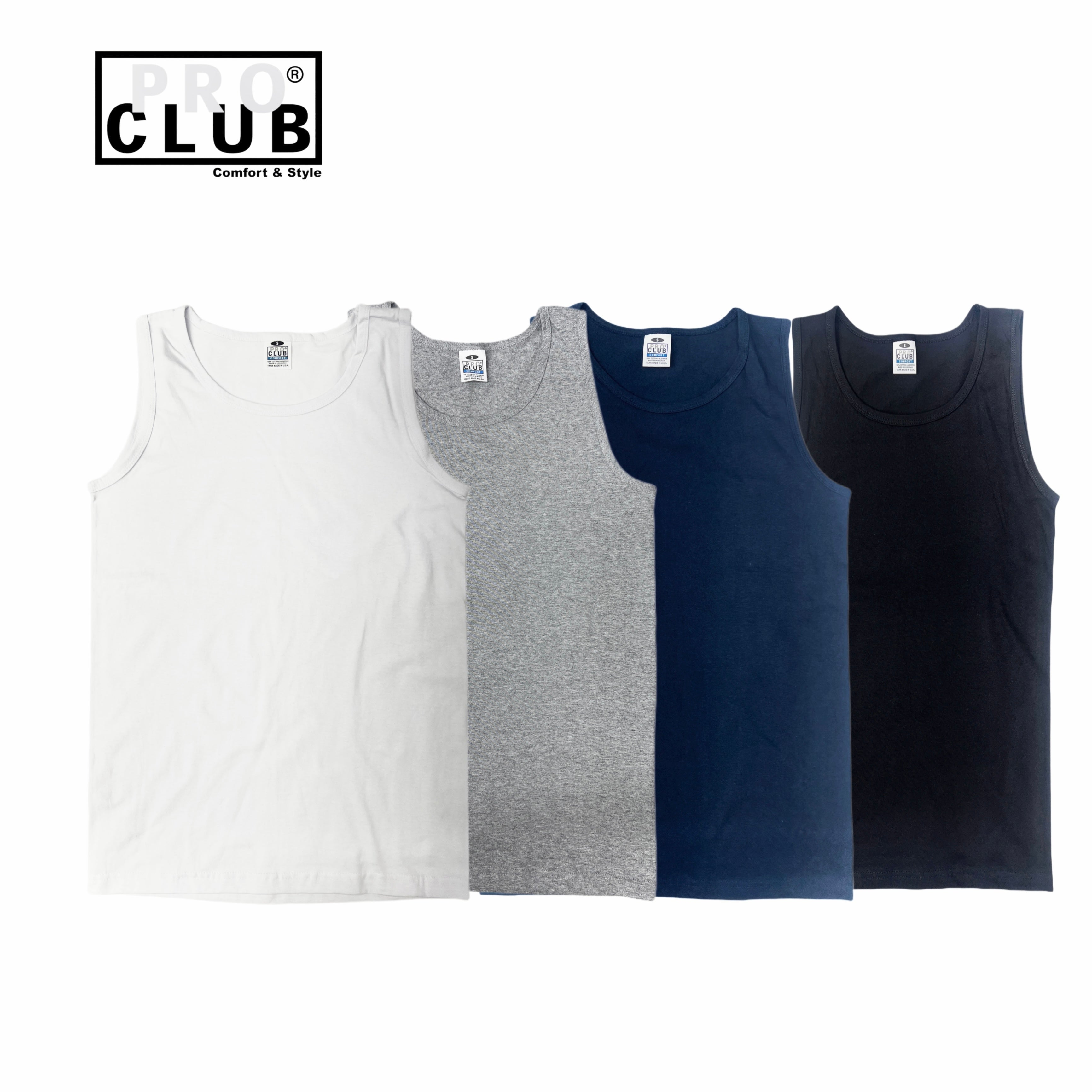 Pro Club Men's Comfort Cotton Tank Top