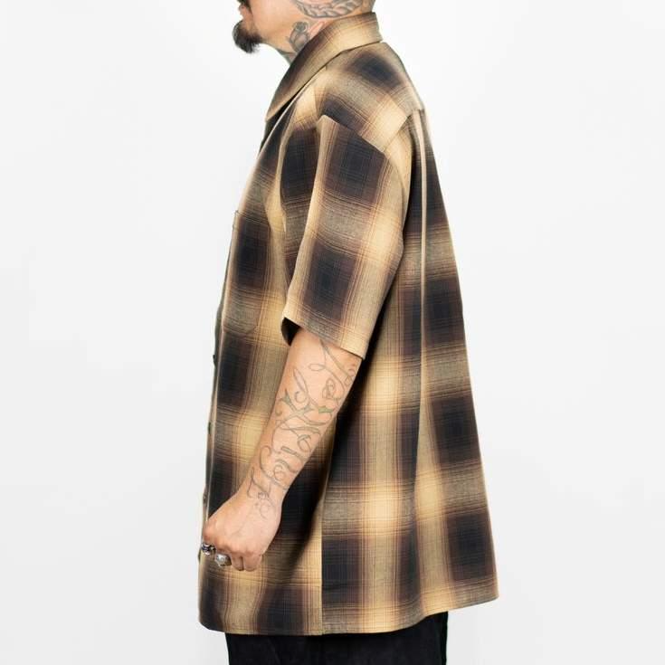 FB County Short Sleeve Checker Flannel Shirt