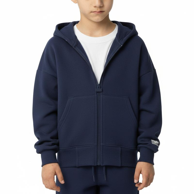 Pro Club Youth Fleece Full Zip Hoodie