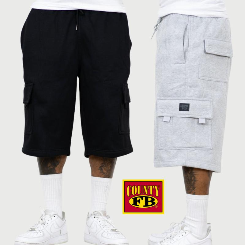 FB County Fleece Cargo Shorts