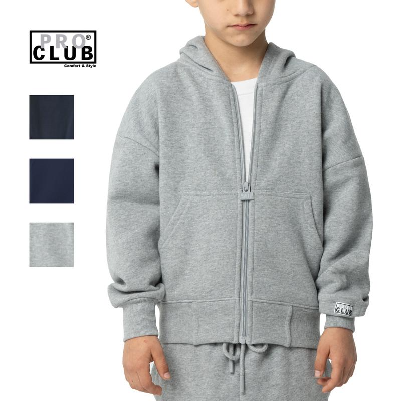 Pro Club Youth Fleece Full Zip Hoodie