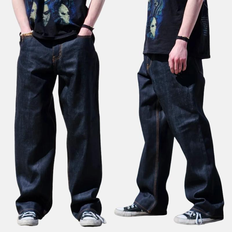 Neo Blue Baggy Pants