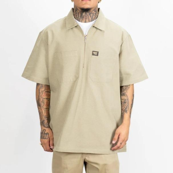FB County Short Sleeve Zip Shirt