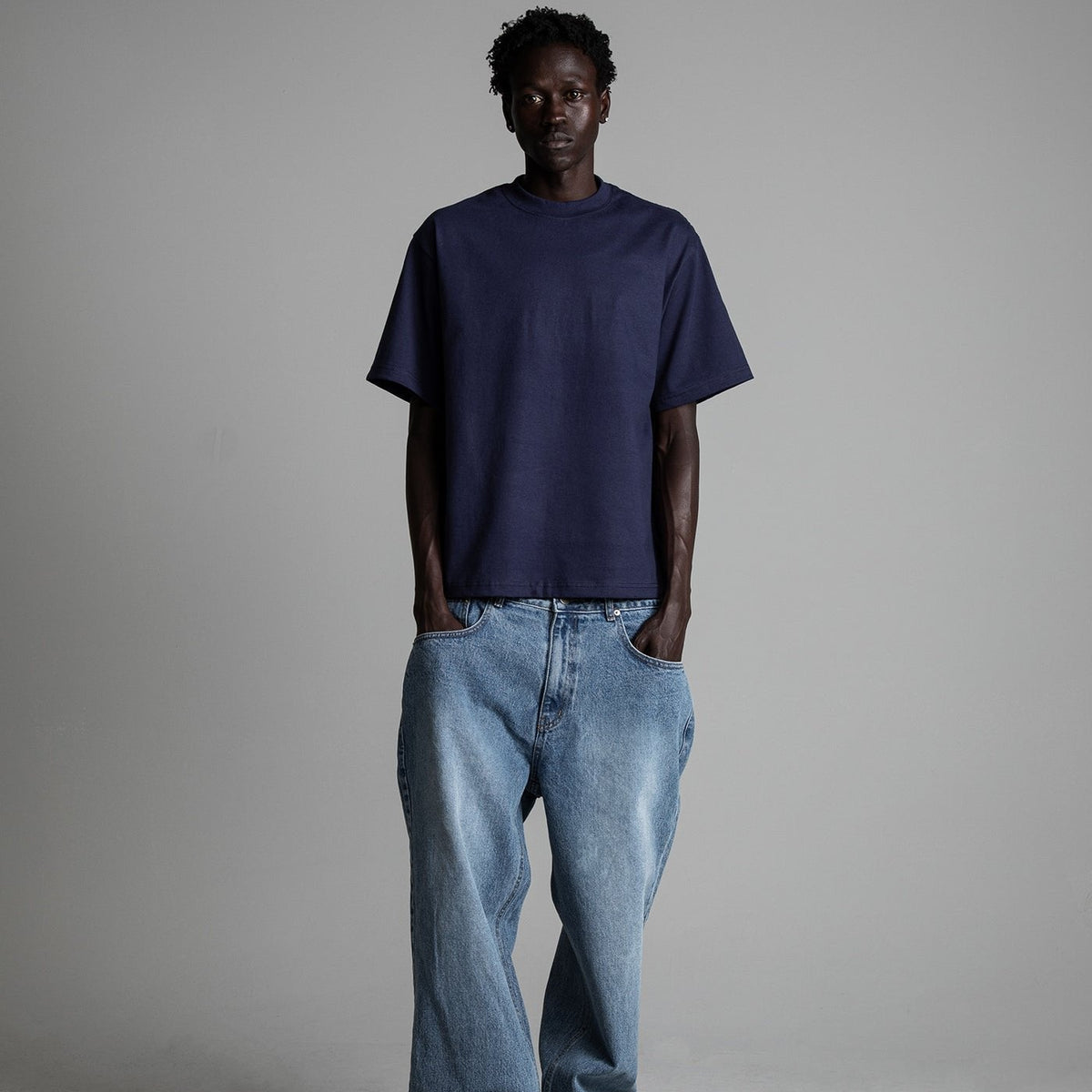 Shaka Wear 7.5oz Max Heavyweight Cropped Tee