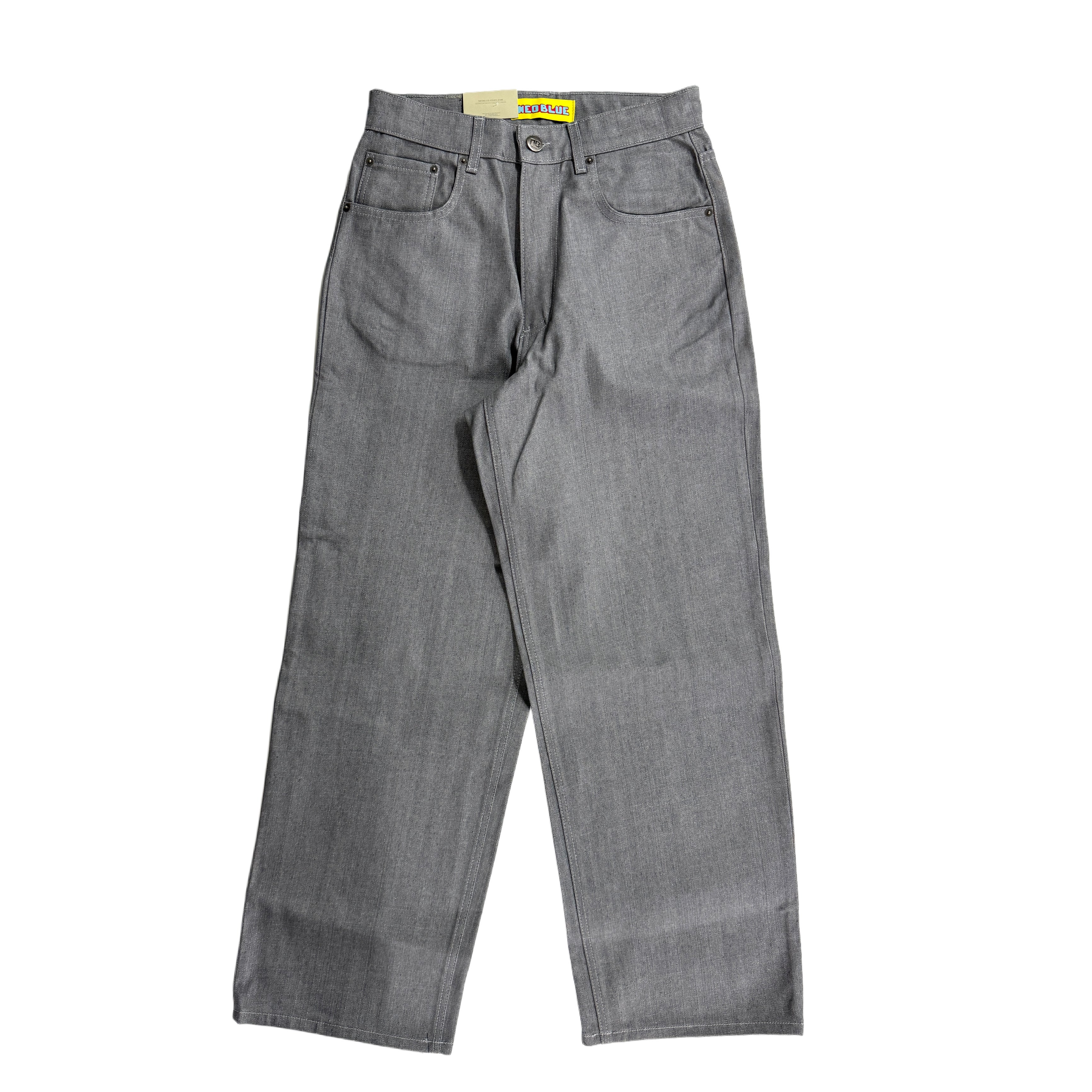 Neo Blue Baggy Pants