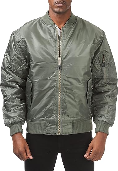 Pro Club Men's Flight Bomber Jacket