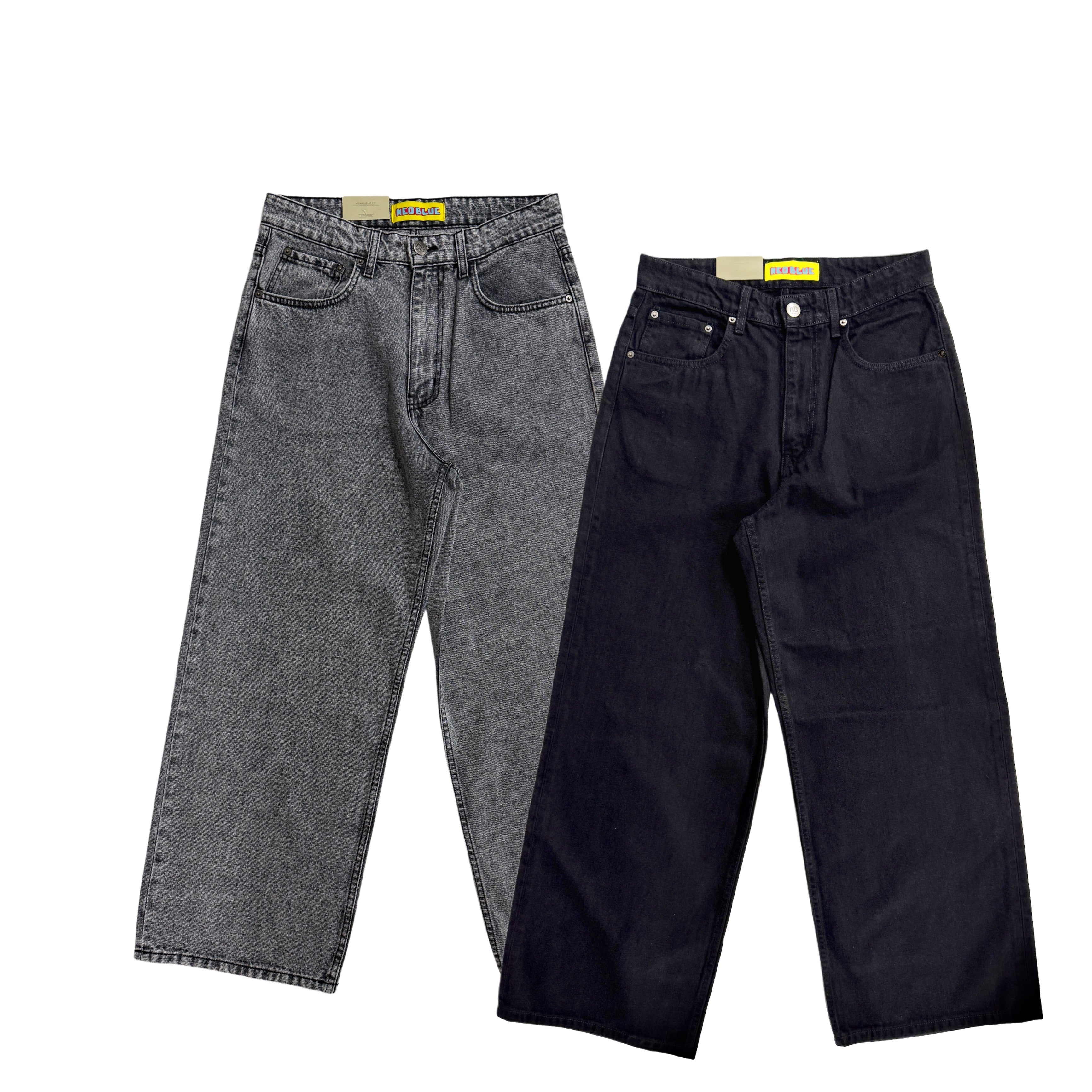 Neo Blue SUPER Baggy Jeans