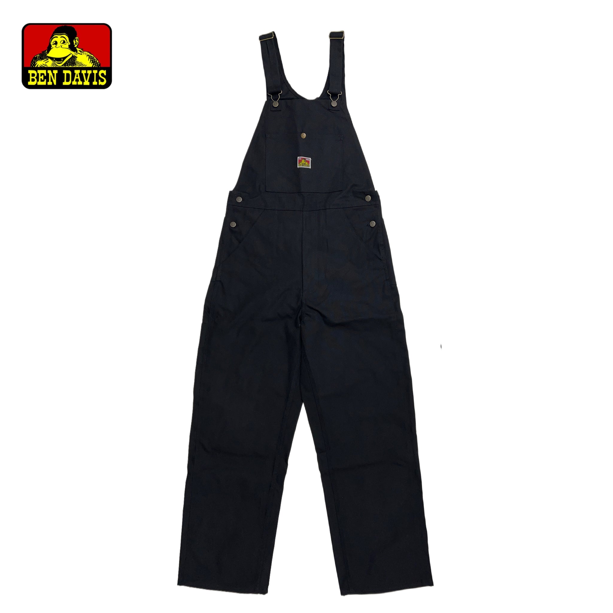 Ben Davis Bib Overalls Black