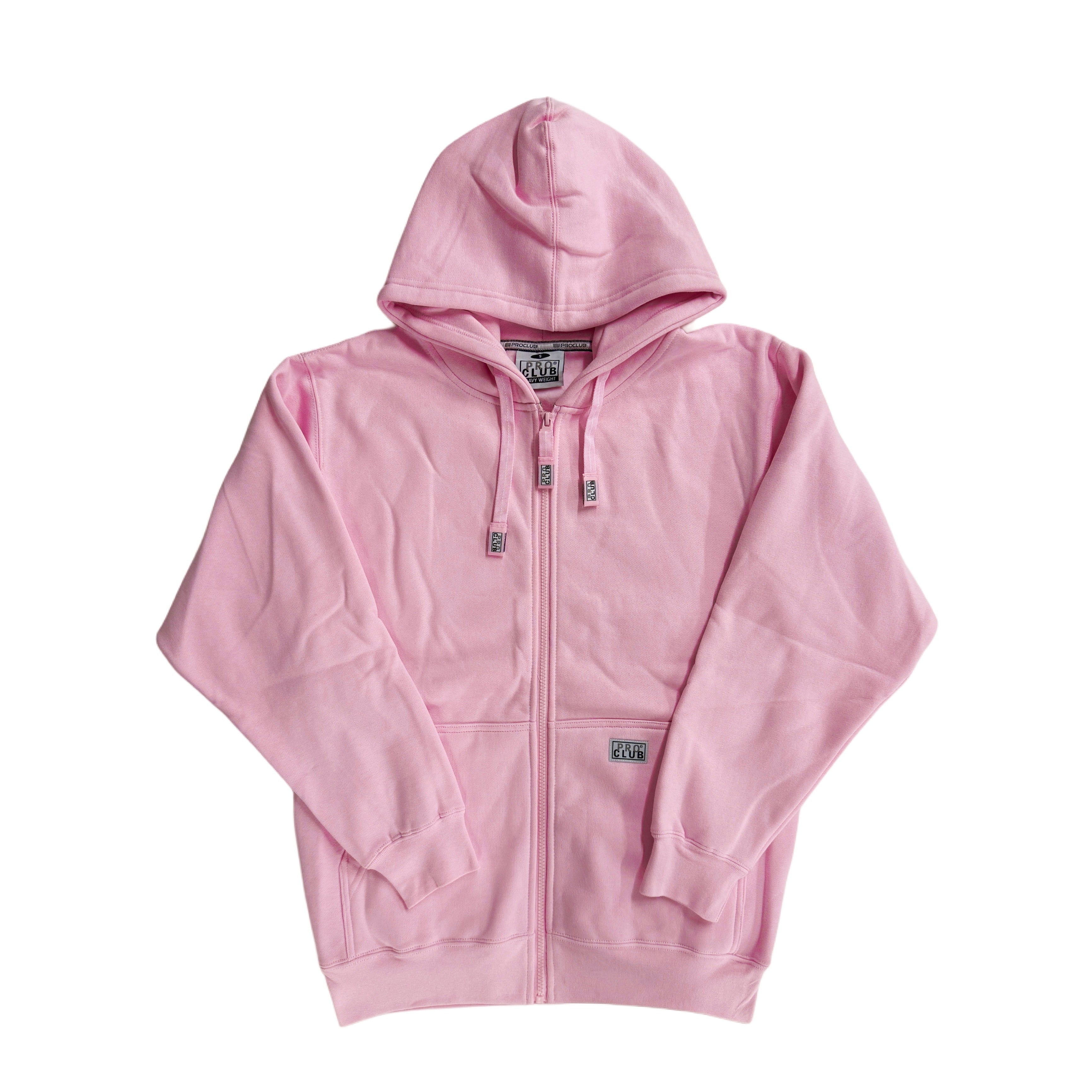 Pro Club Men's Heavyweight Full Zip Fleece Hoodie