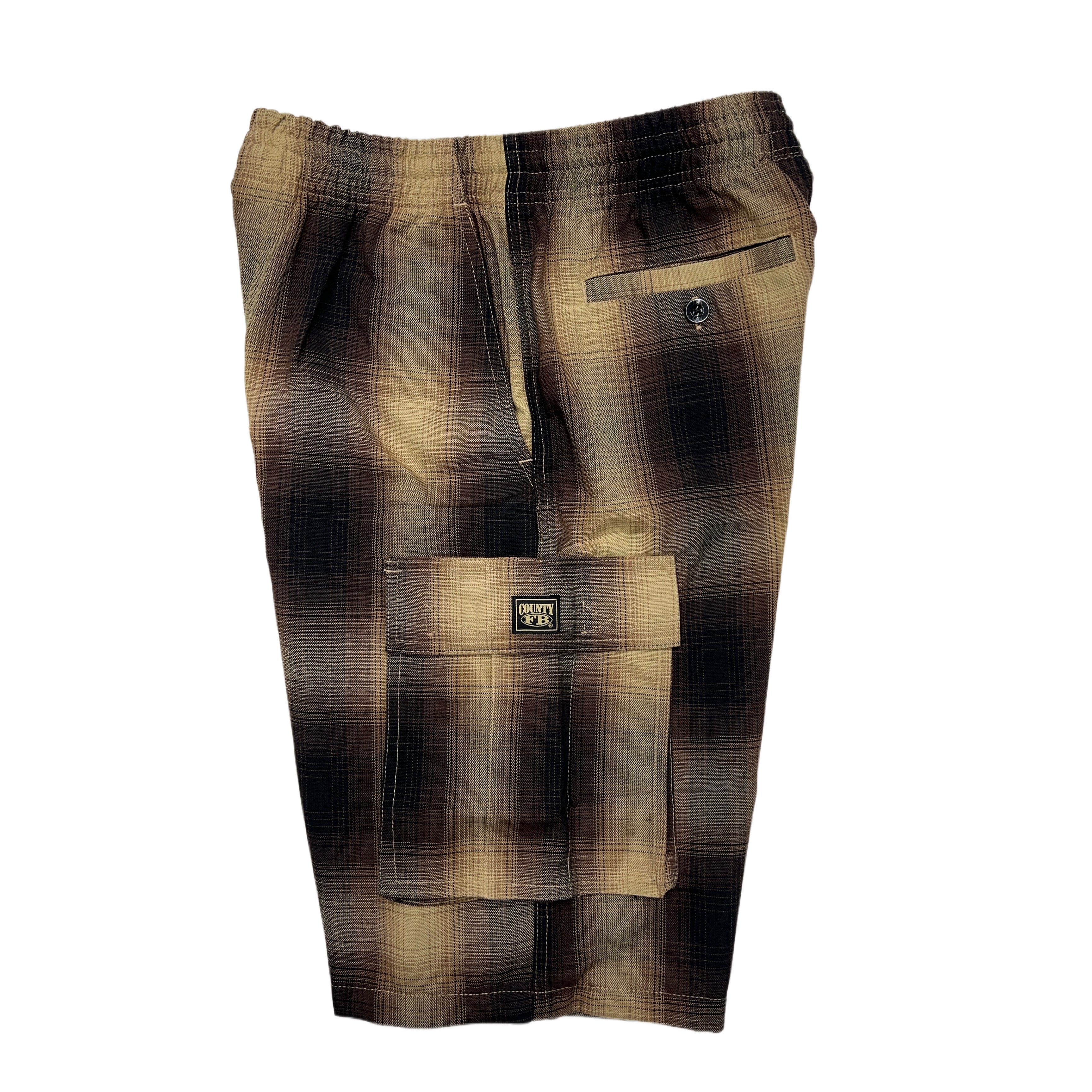 FB County Cargo Checker Shorts