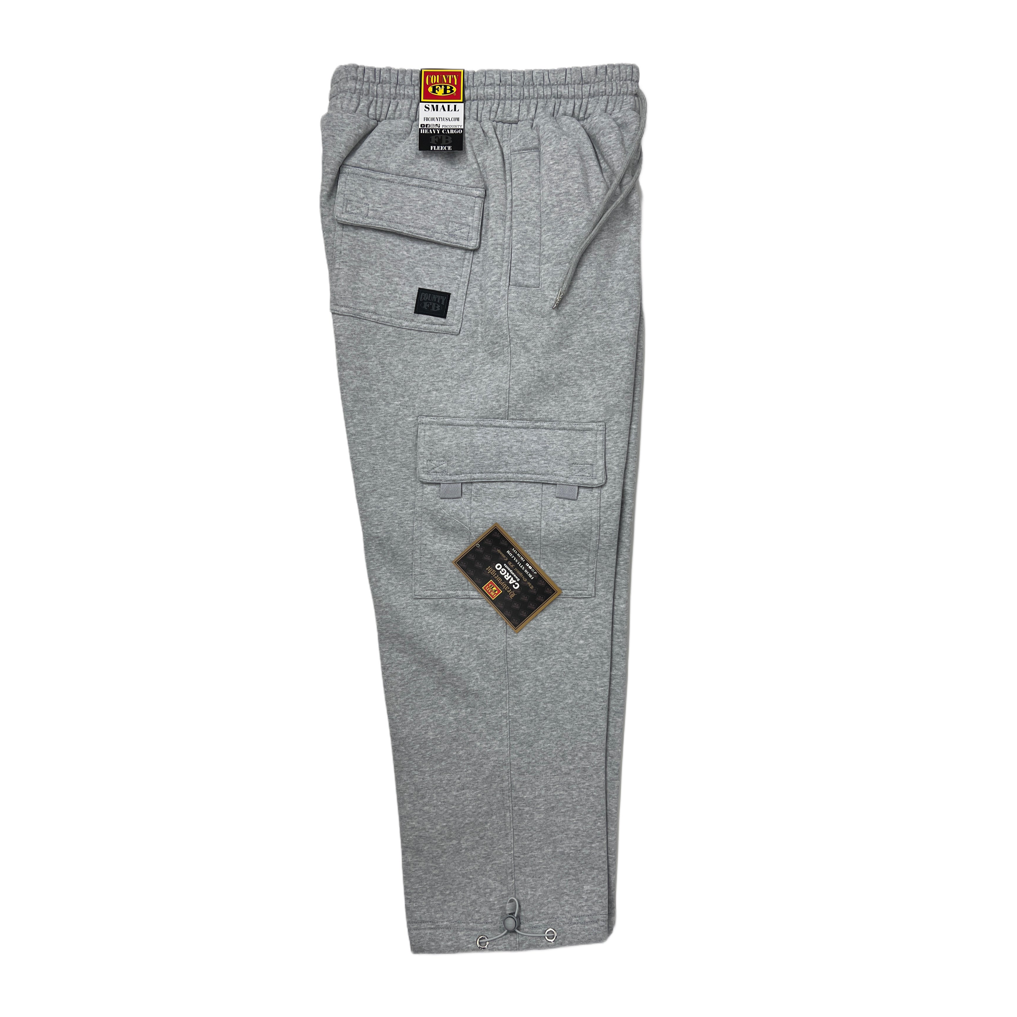 FB County Heavyweight Baggy Cargo Sweatpants