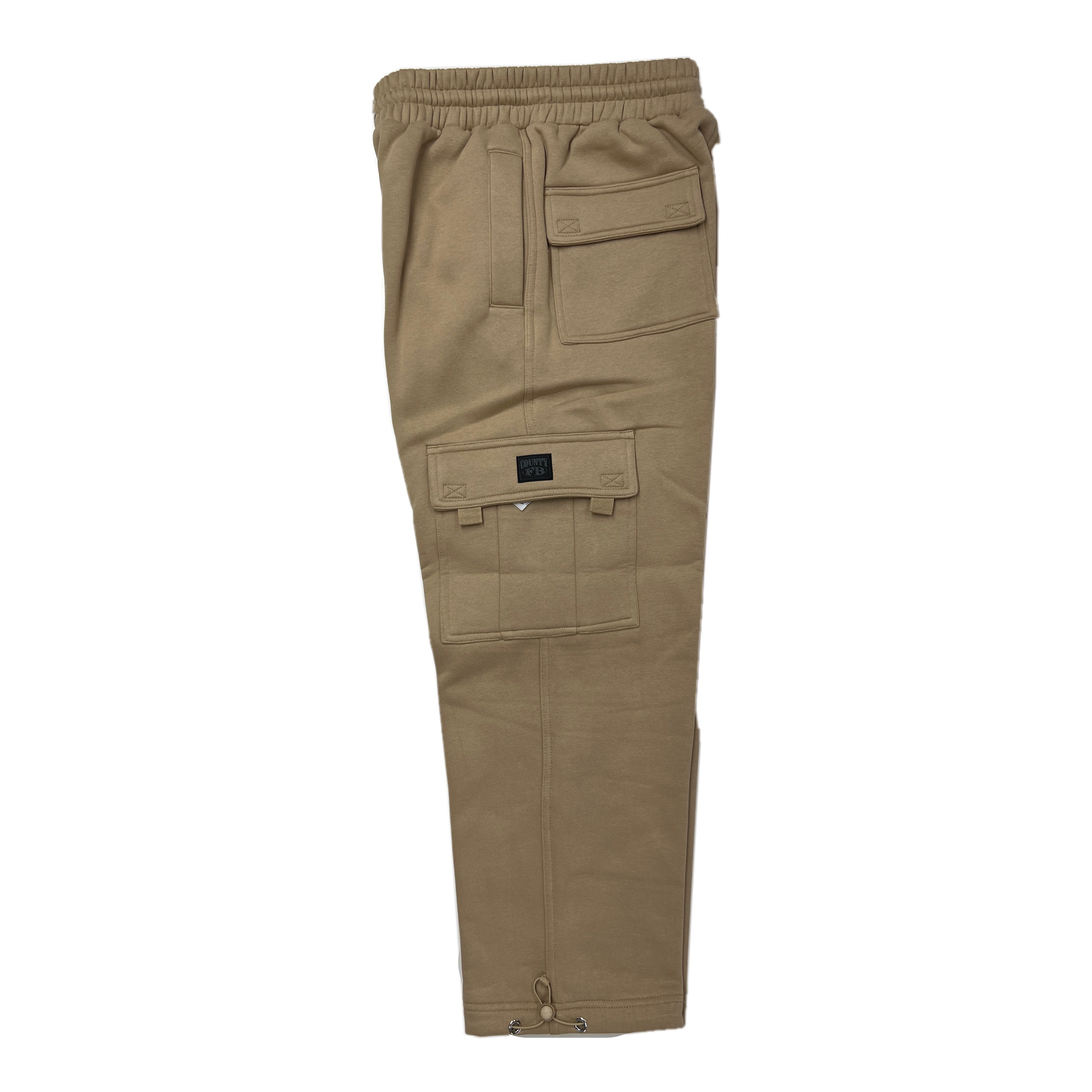FB County Heavyweight Baggy Cargo Sweatpants