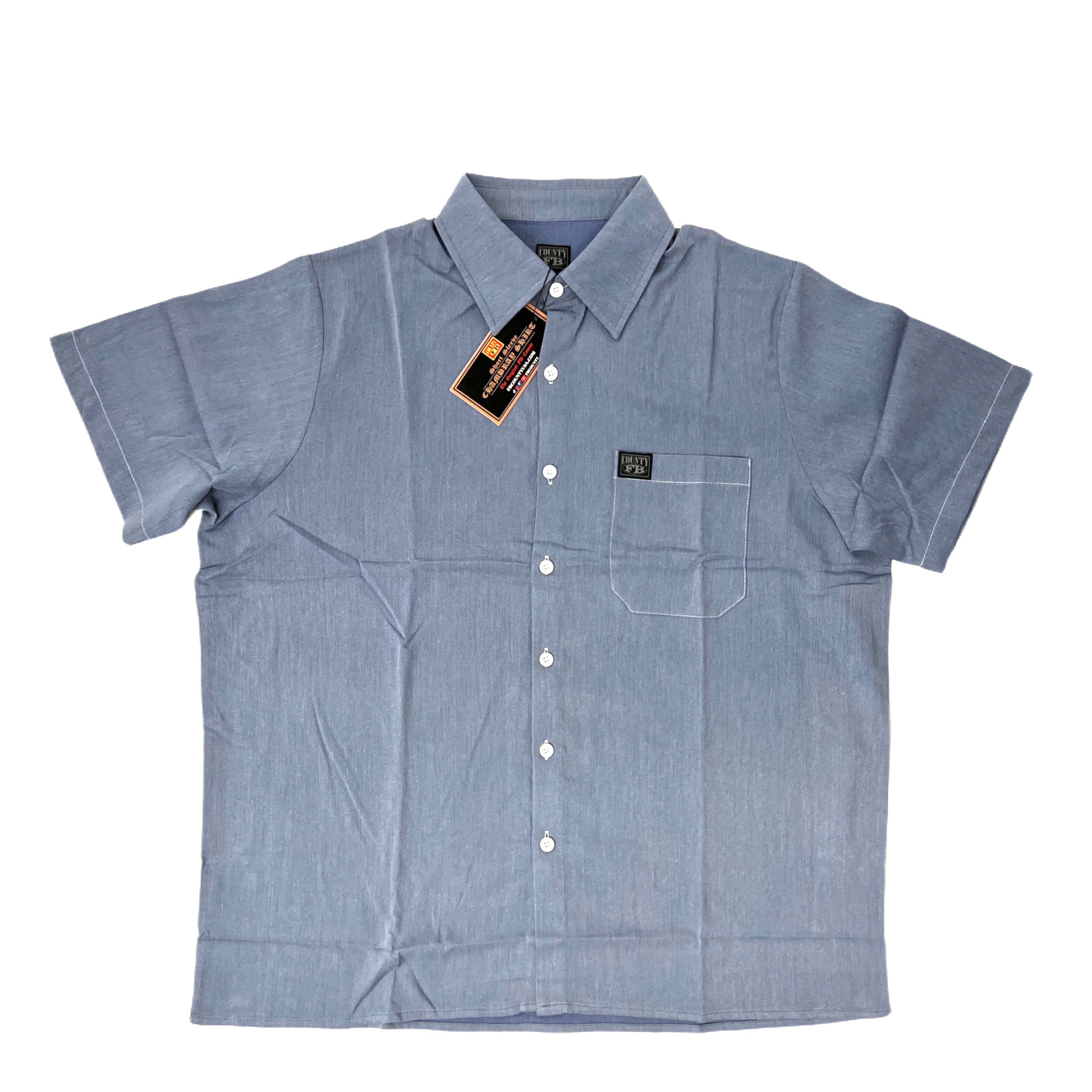 FB County Short Sleeve Chambray Shirt
