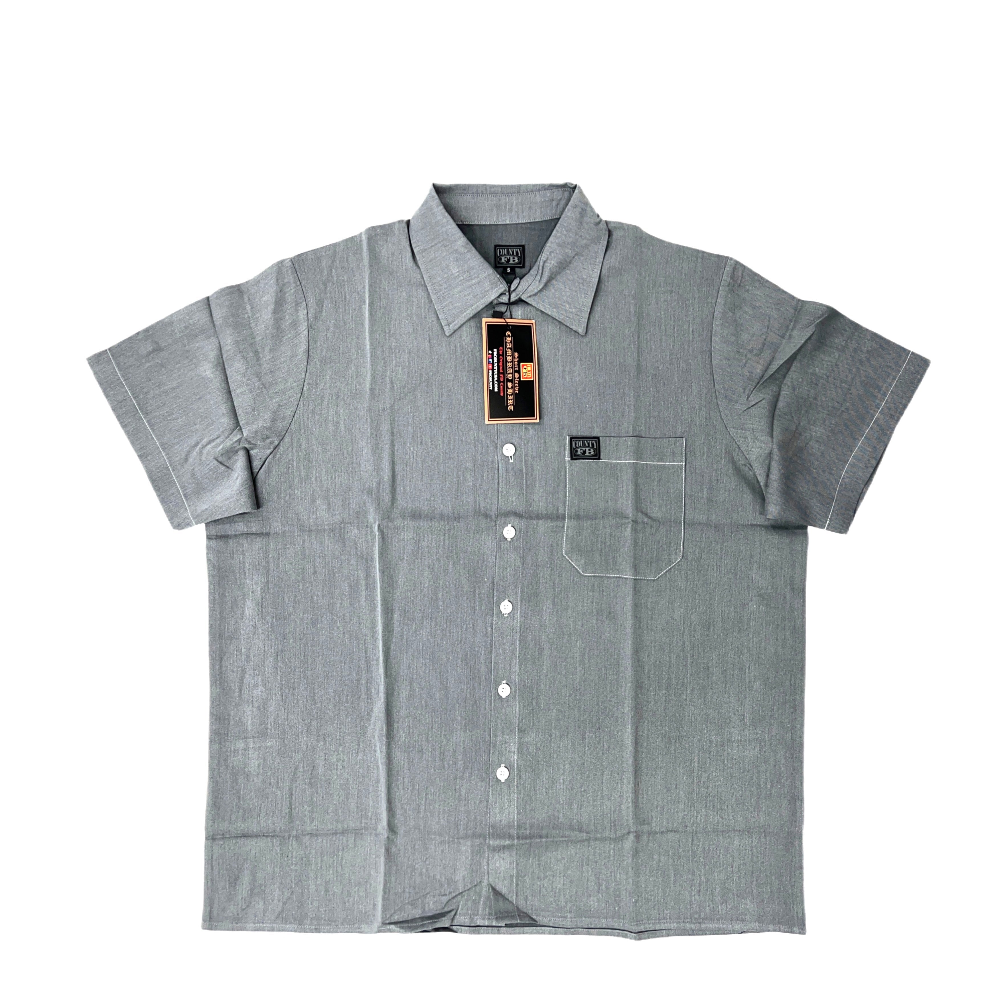 FB County Short Sleeve Chambray Shirt