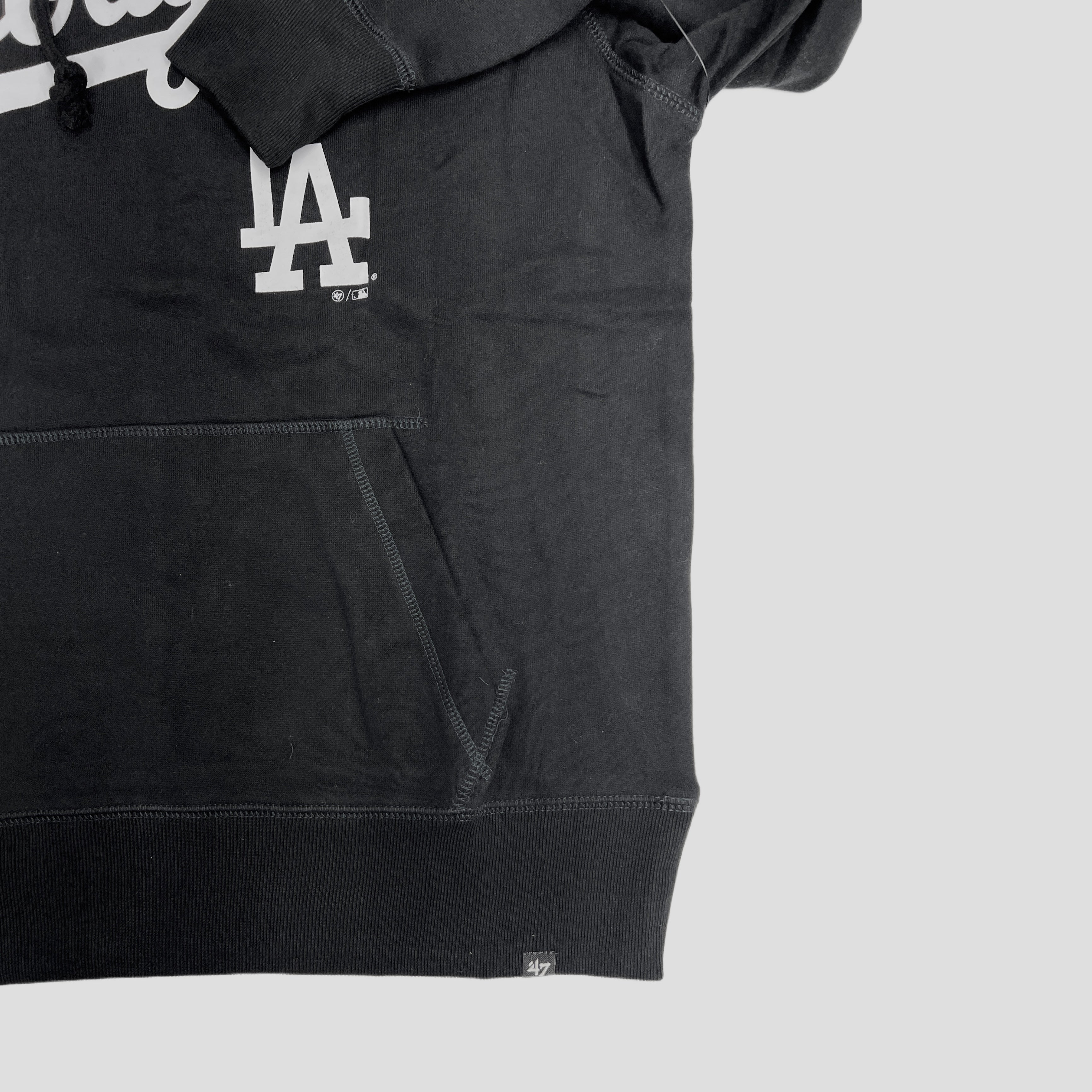 Los Angeles Dodgers Pullover Hoodie Sweatshirt - Black