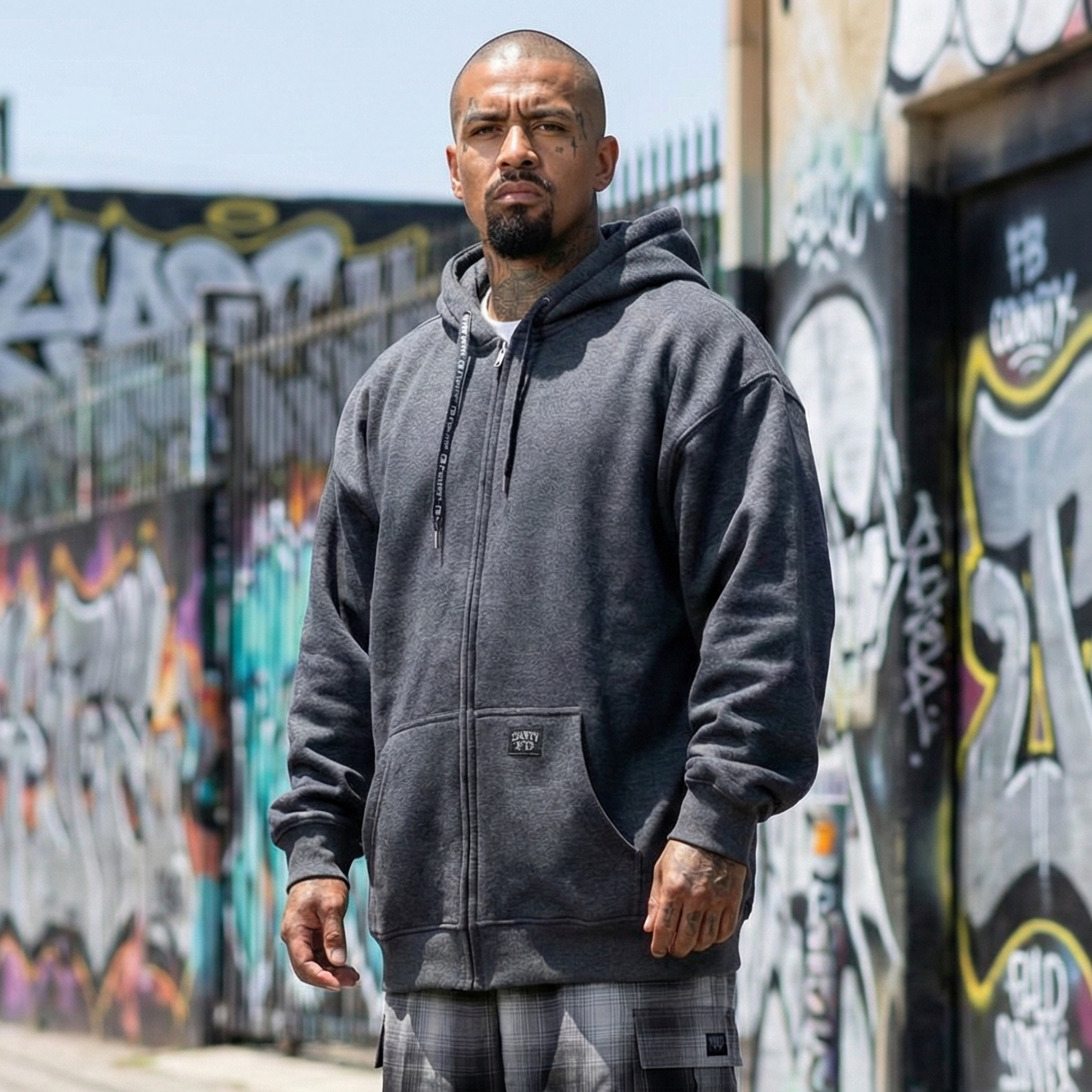 FB County Heavyweight Zip Up Hoodie