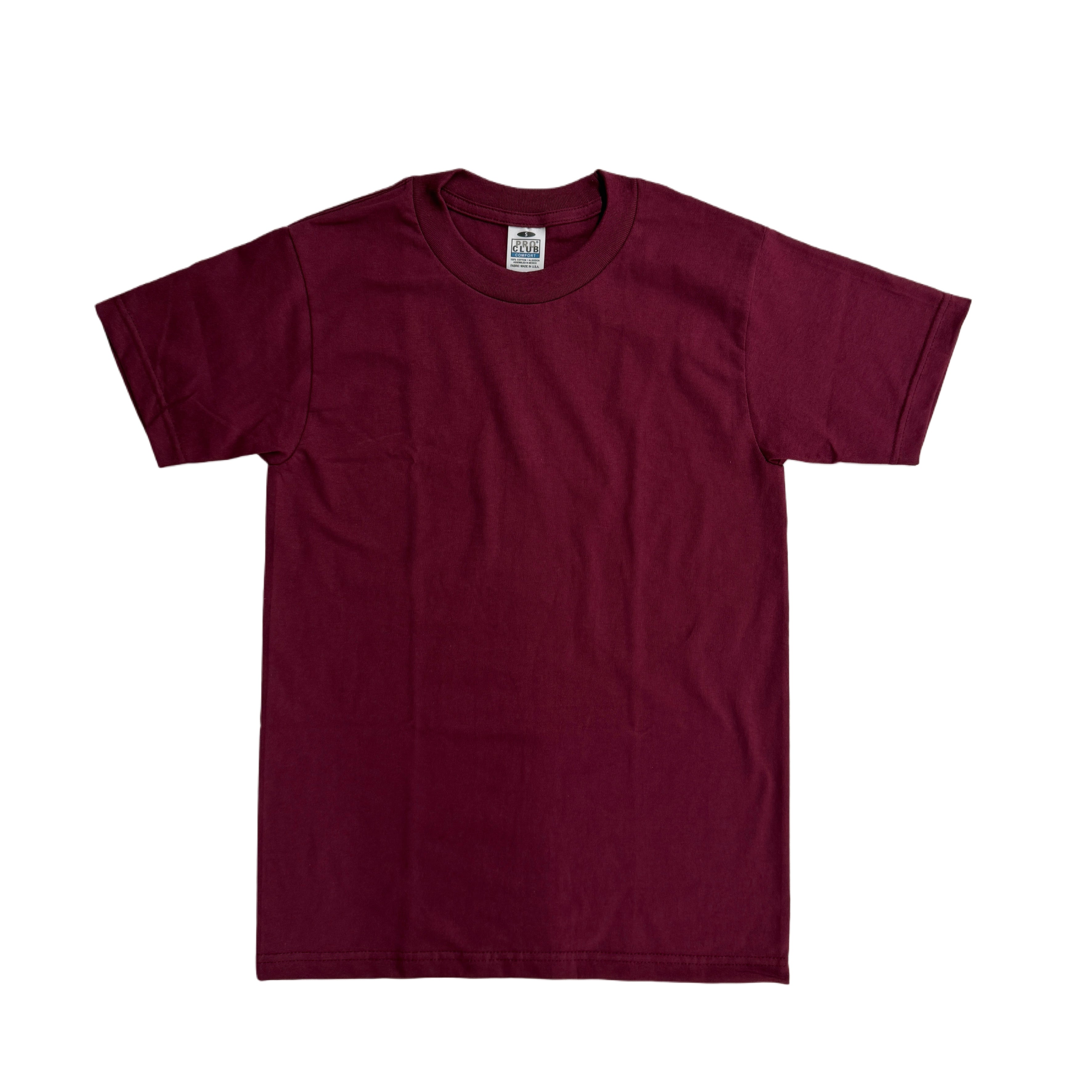 Pro Club Men's Comfort Cotton Short Sleeve T-Shirt (MORE COLOR)