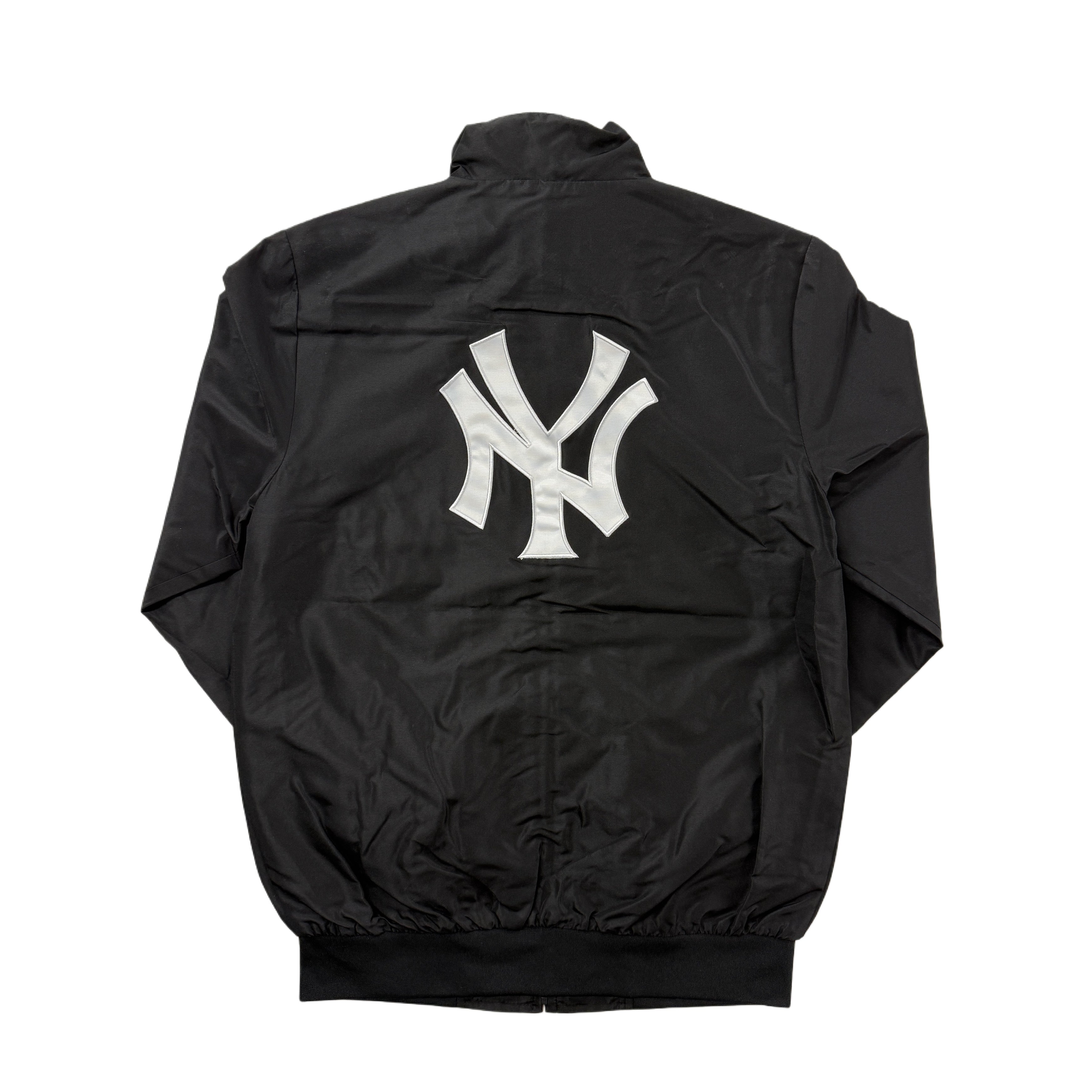 New York Yankees Zipper Windbreaker - Black
