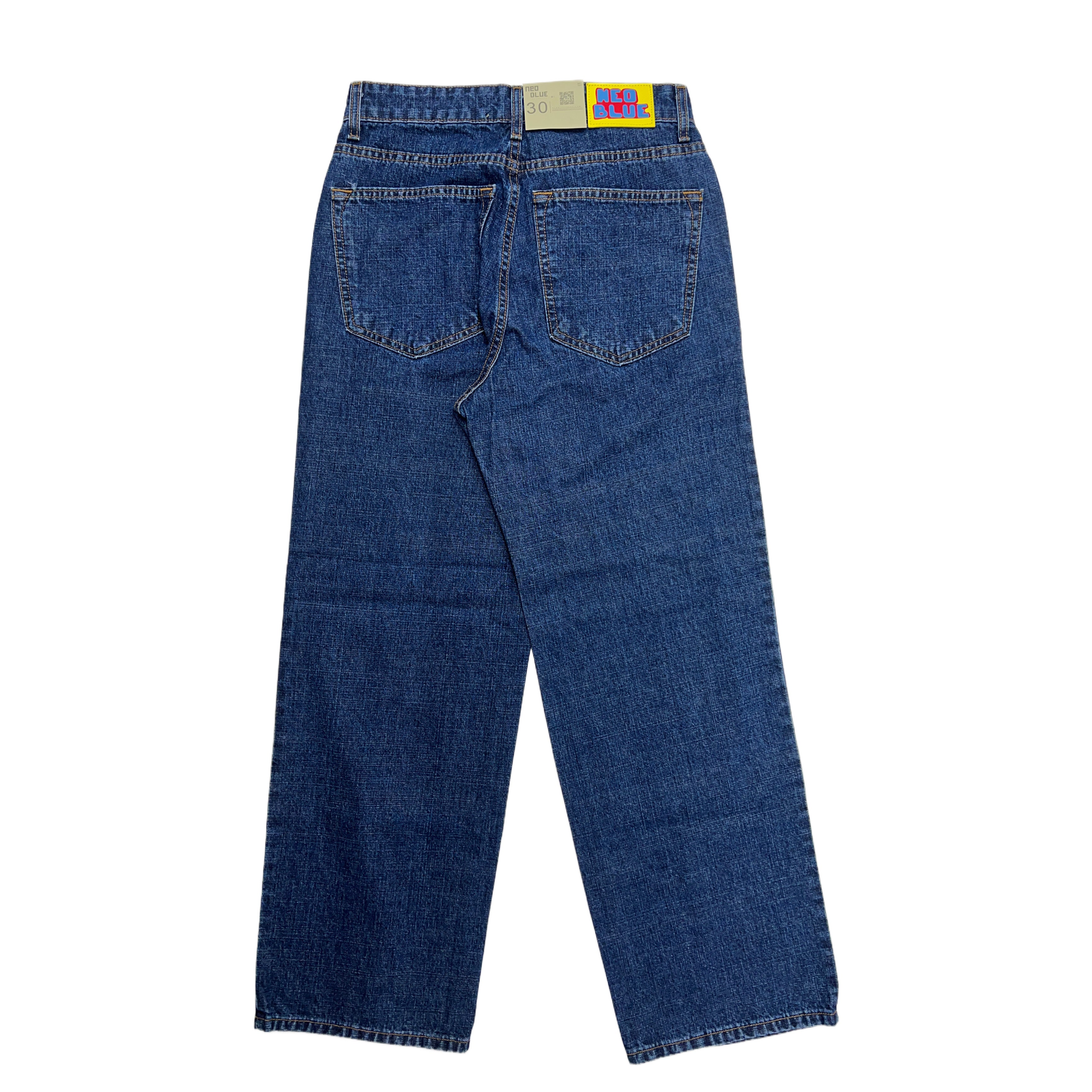 Neo Blue Baggy Pants