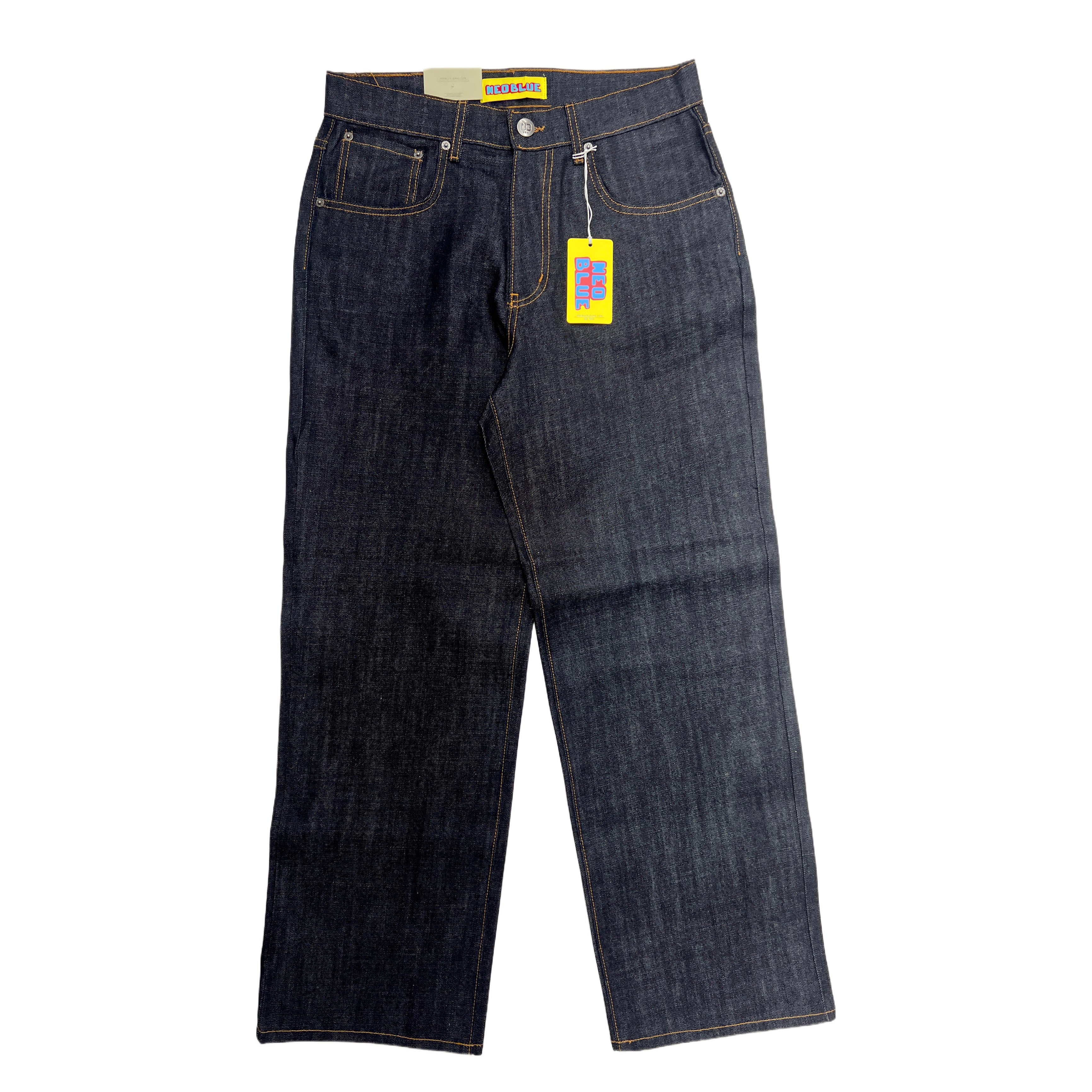 Neo Blue Baggy Pants