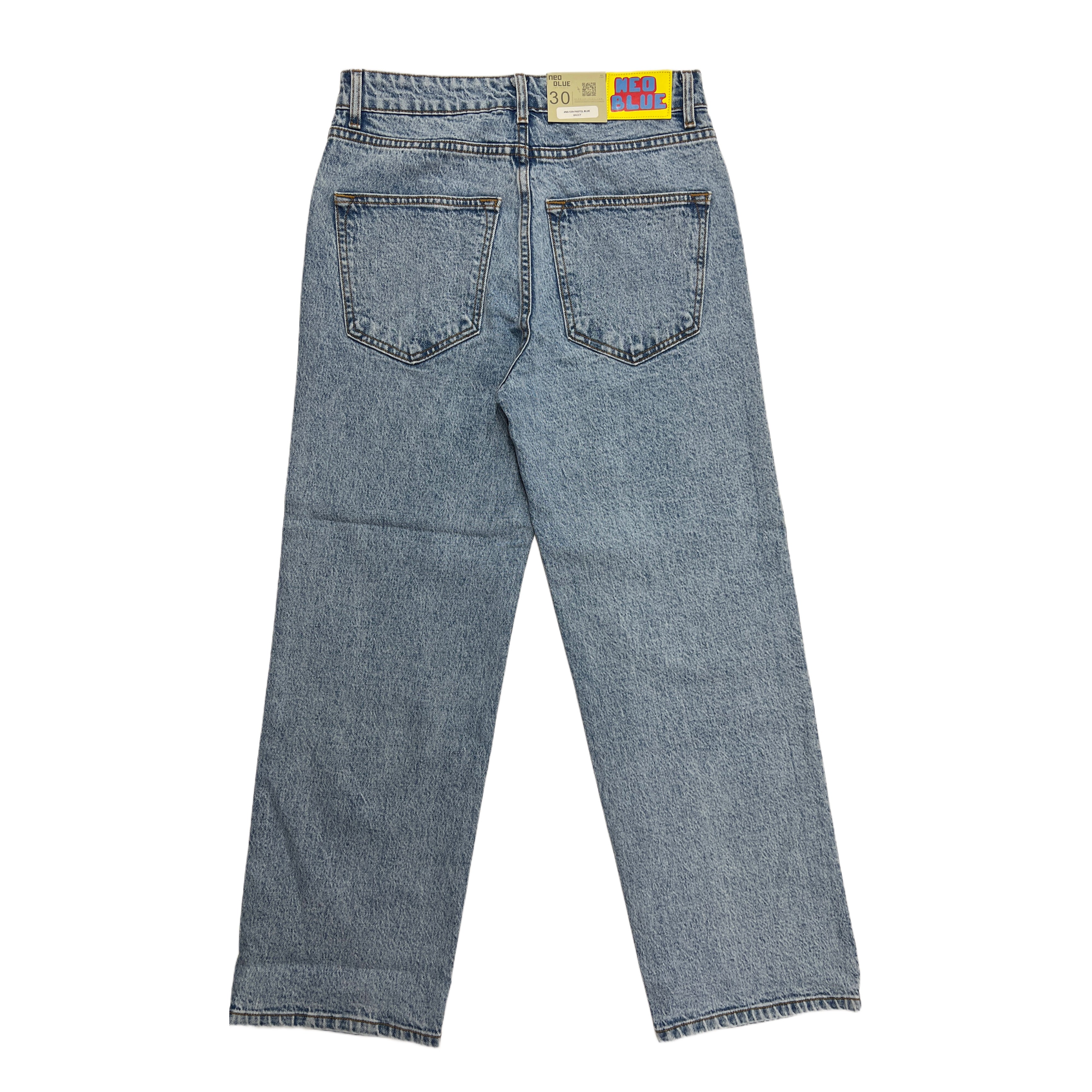 Neo Blue Baggy Pants