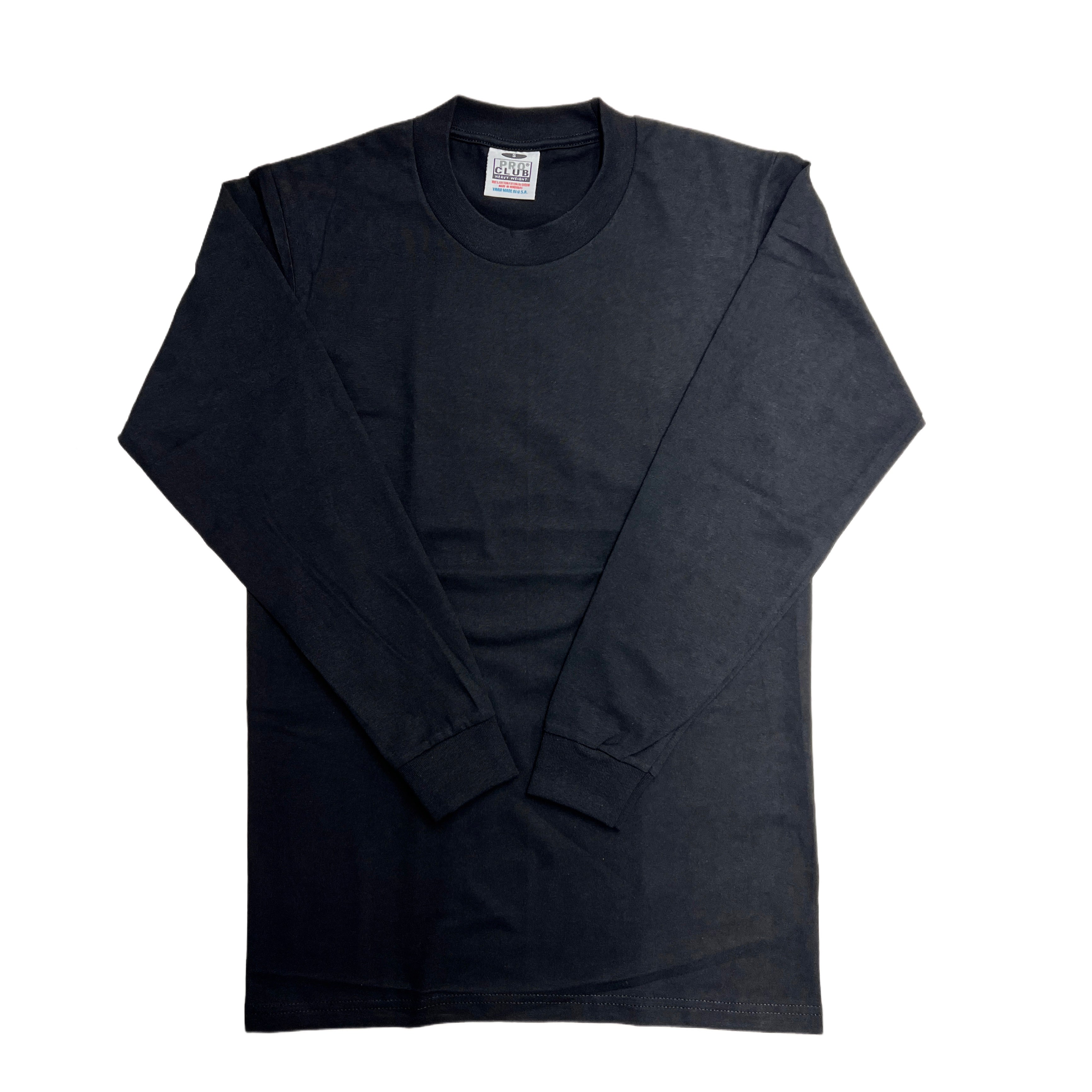 Pro Club Men's Heavyweight Cotton Long Sleeve T-Shirt
