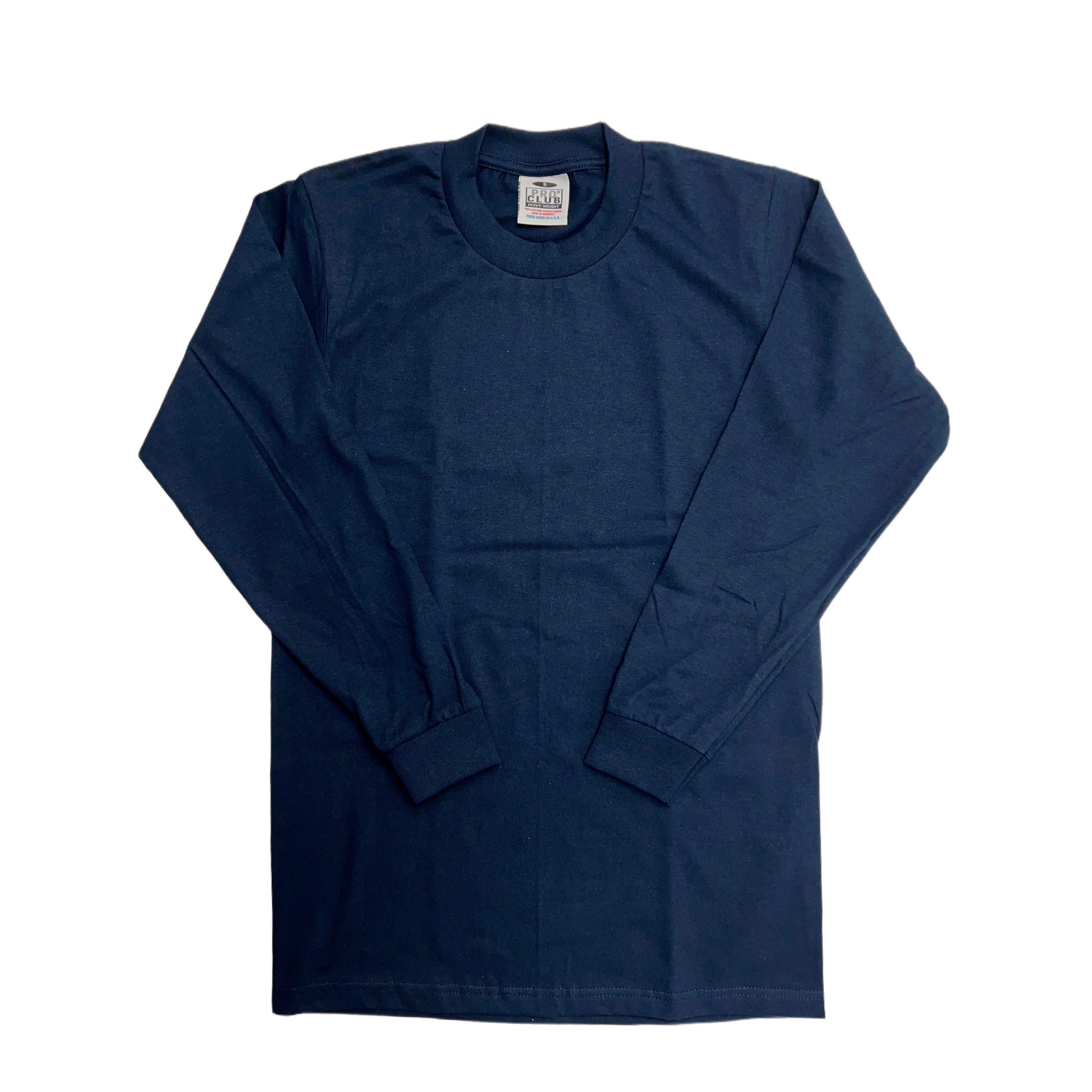 Pro Club Men's Heavyweight Cotton Long Sleeve T-Shirt