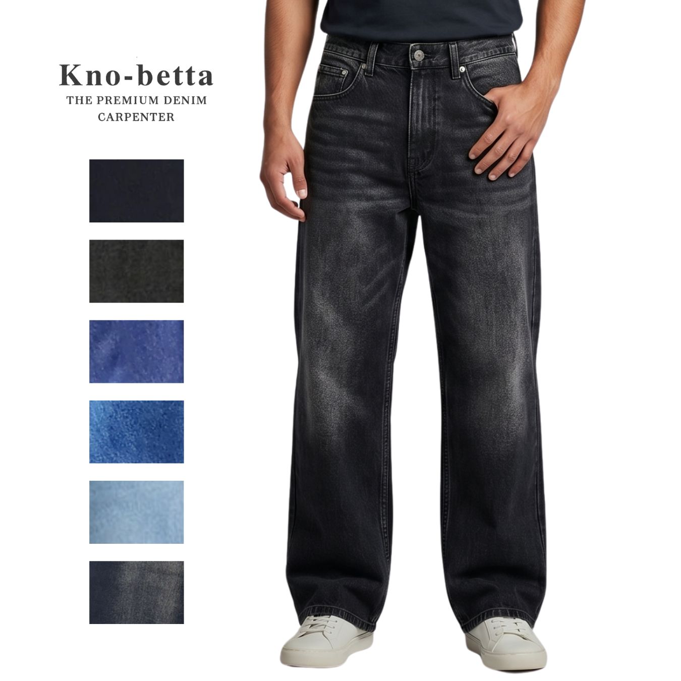 Kno-Betta Ultra Wide Baggy Jeans