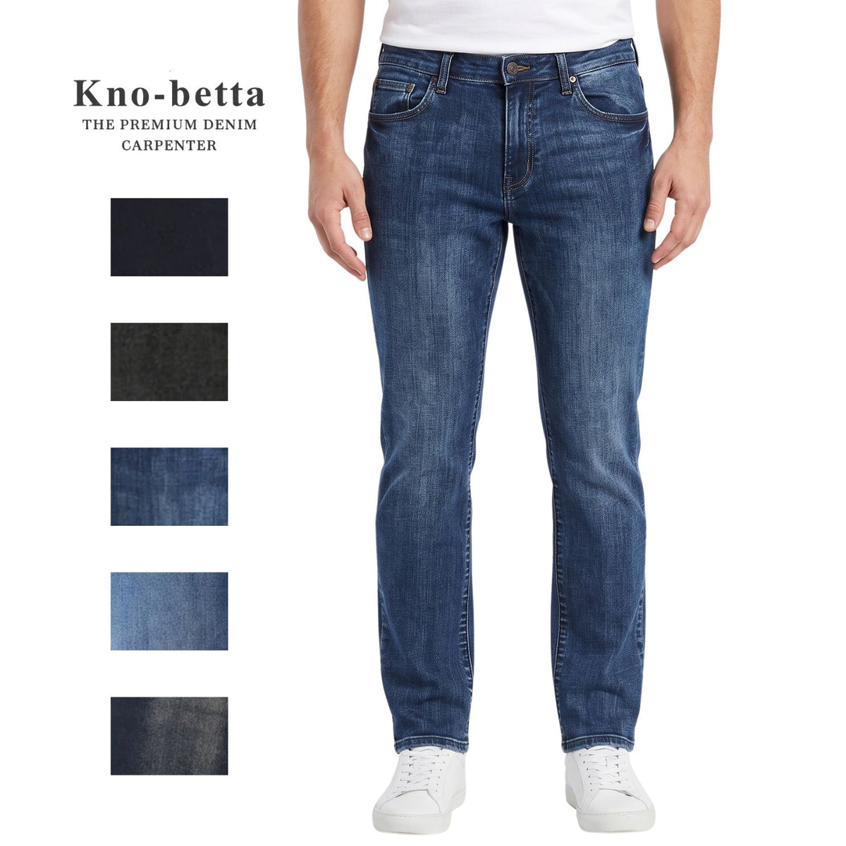Kno-Betta Stretch Slim Fit Jeans
