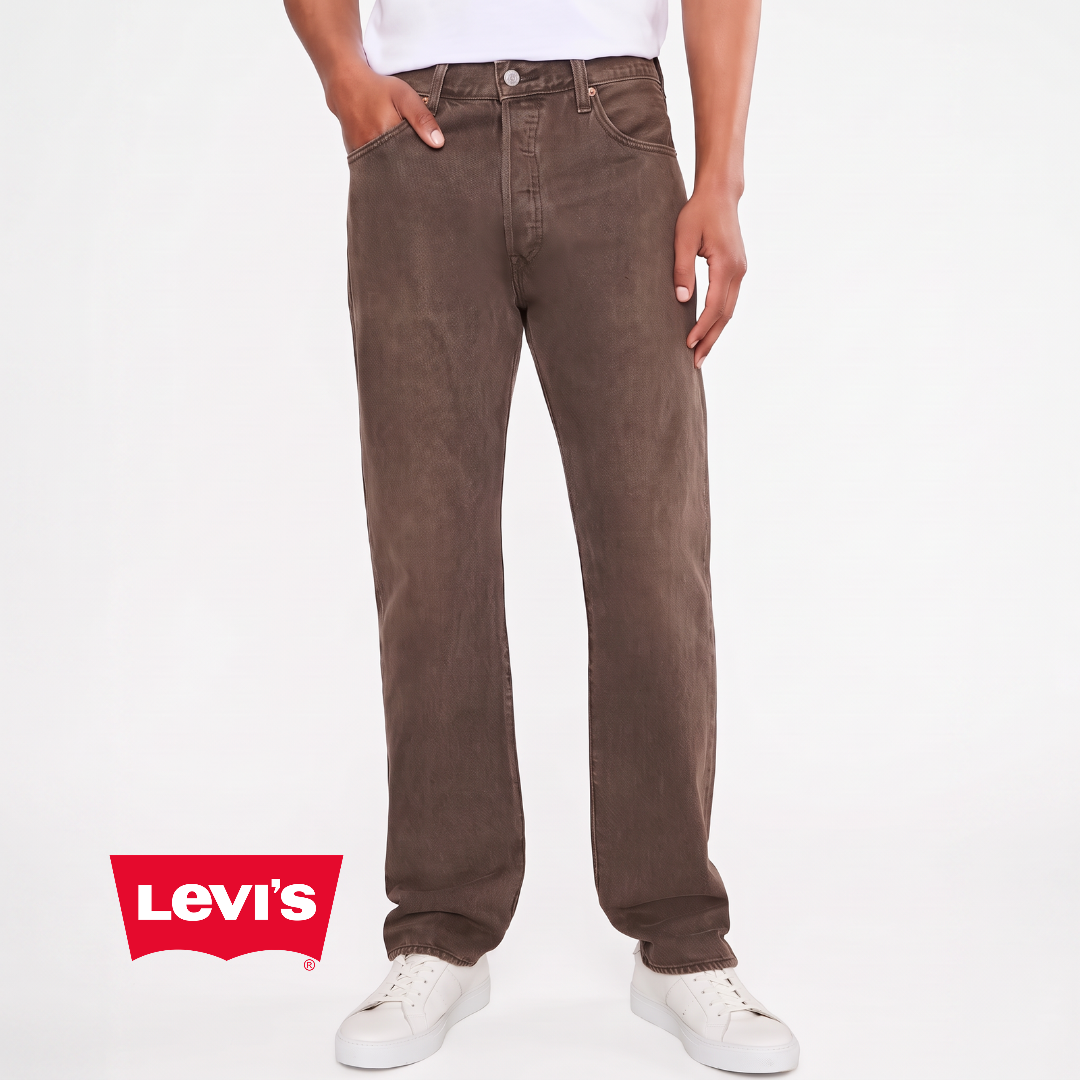 Levi's 501 Washed Brown