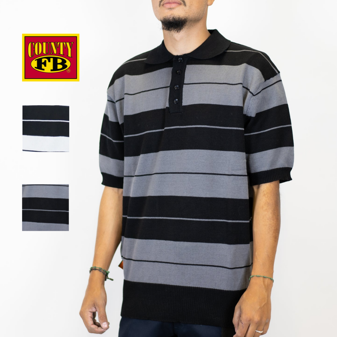 FB County Charlie Brown Shirt - Black/White & Black/Grey