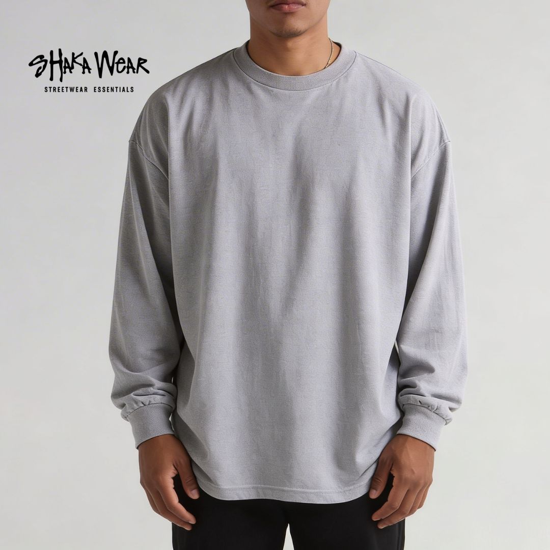 SHAKAWEAR 6.0oz Lightweight Active Long Sleeve T-Shirt