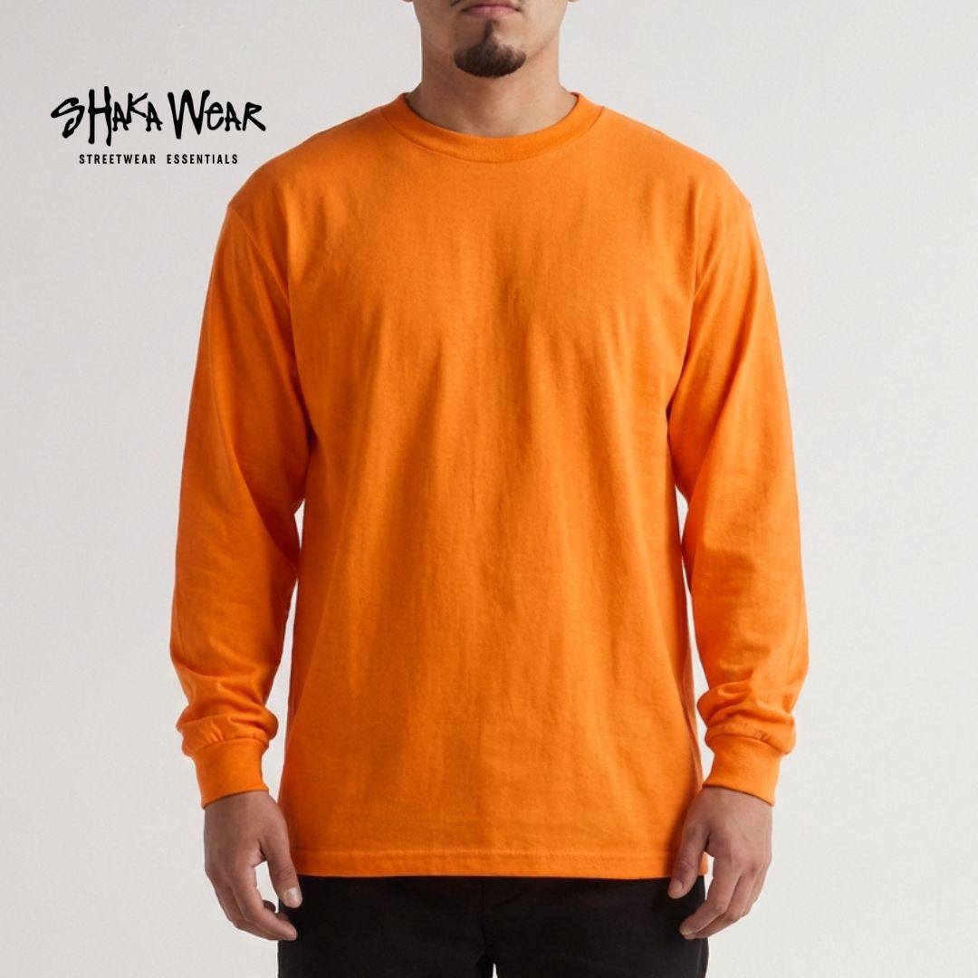 SHAKAWEAR 6.0oz Lightweight Active Long Sleeve T-Shirt