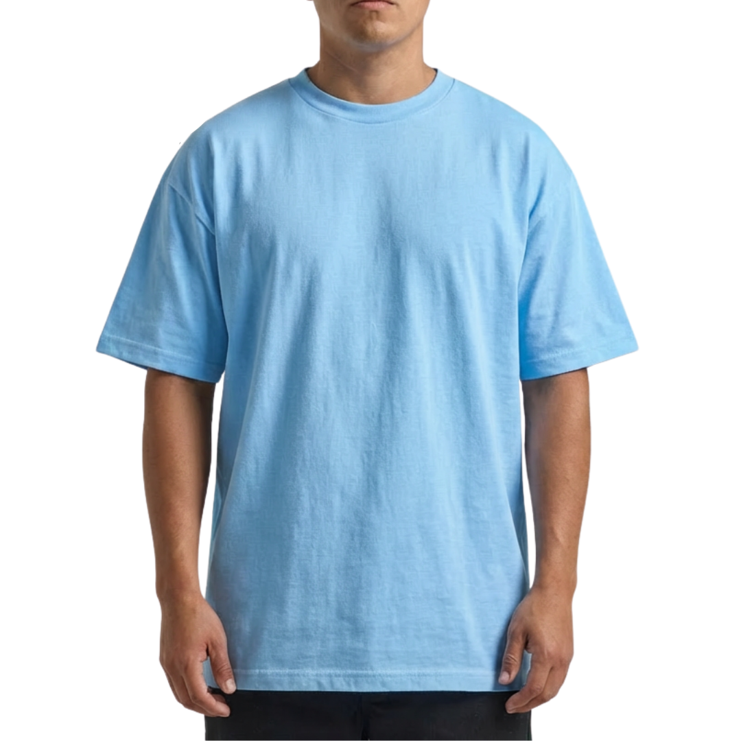 3 PACK Shaka Wear 6.0 oz Active Short Sleeve T-Shirt (Burgundy/Dark Grey/Red/Royal/Sky Blue)