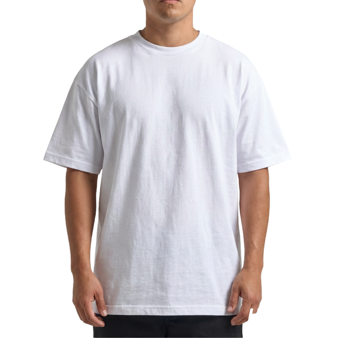 3 PACK Shaka Wear 6.0 oz Active Short Sleeve T-Shirt (White/Black/Brown/Charcoal Grey/Heather Grey/Khaki/Navy)