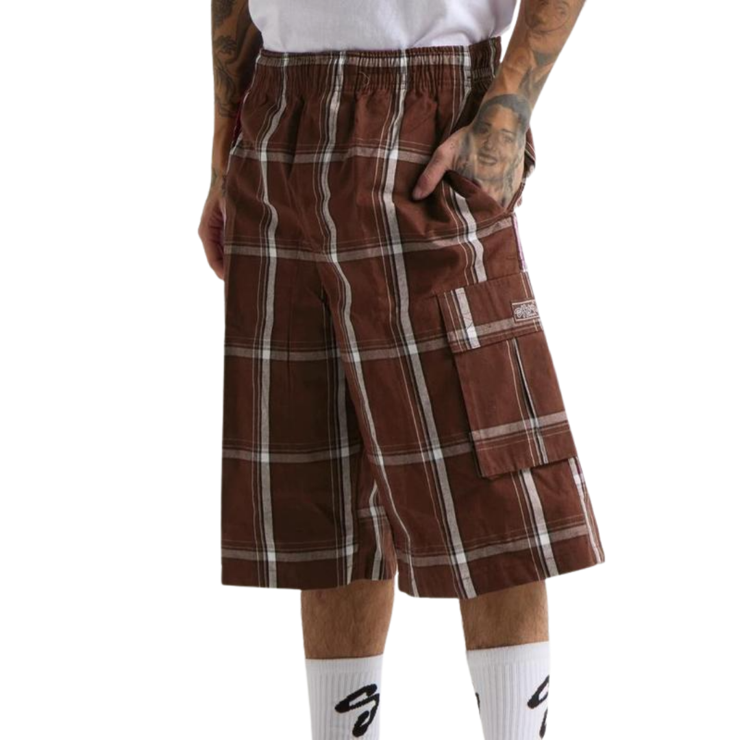 Shaka Wear Plaid Shorts