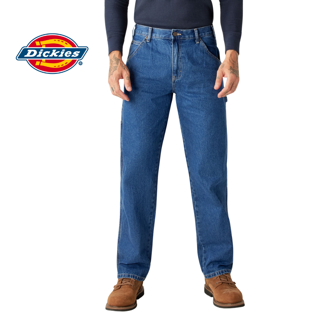 Dickies Relaxed Fit Carpenter Jeans - Stonewashed