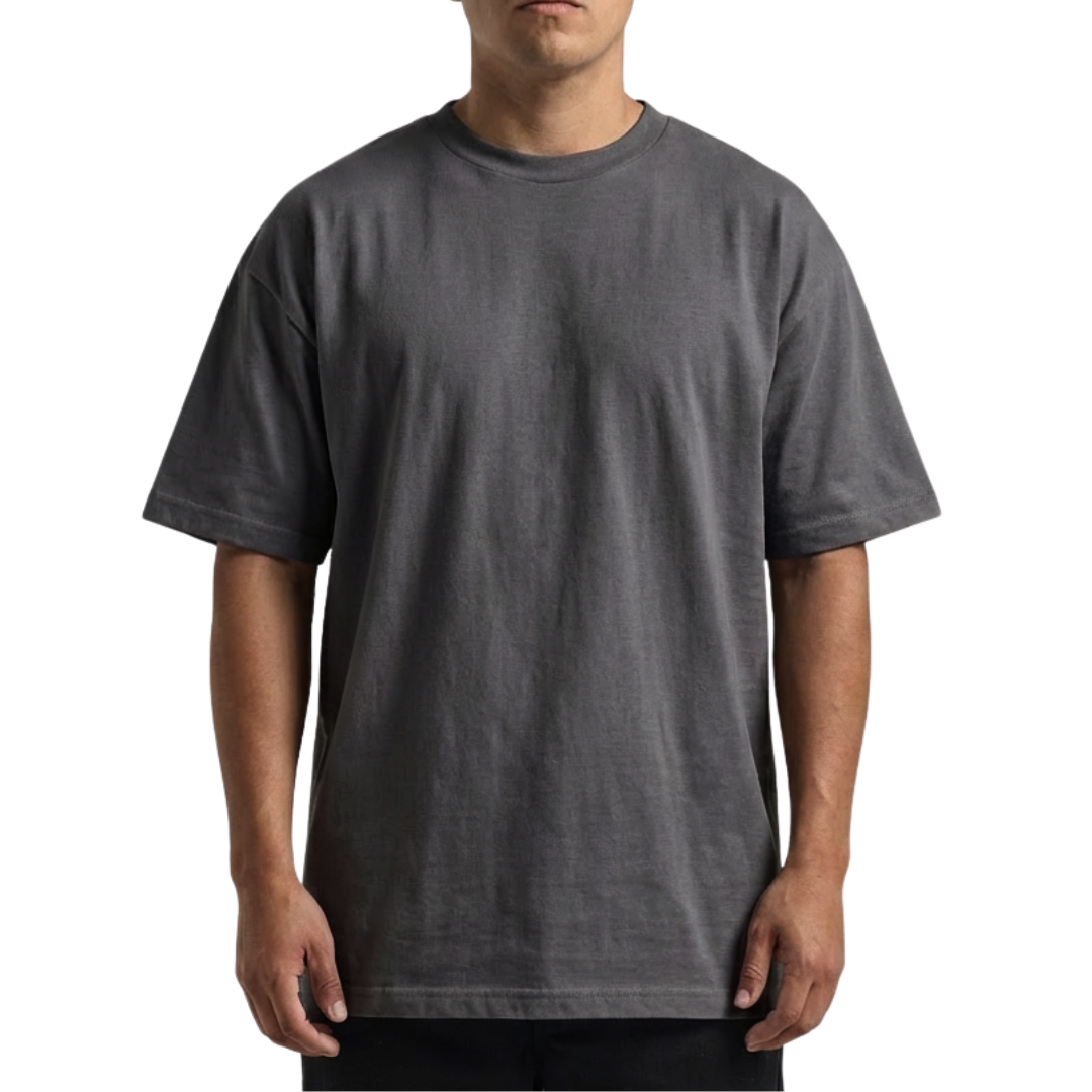 3 PACK Shaka Wear 6.0 oz Active Short Sleeve T-Shirt (White/Black/Brown/Charcoal Grey/Heather Grey/Khaki/Navy)