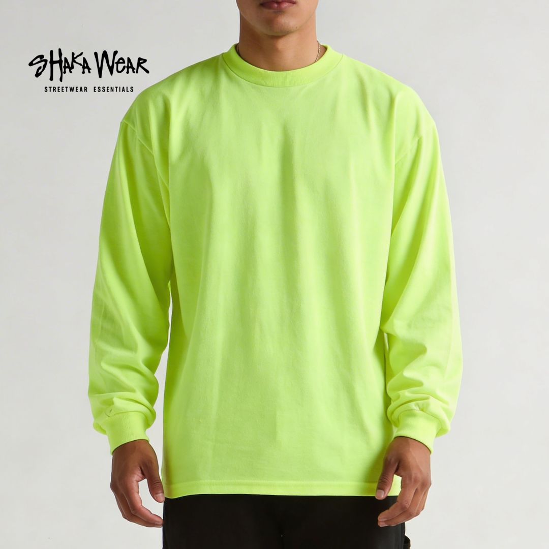 SHAKAWEAR 6.0oz Lightweight Active Long Sleeve T-Shirt