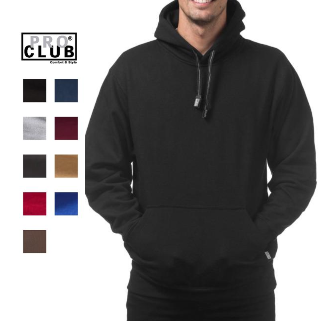 Pro Club Men's Heavyweight Pullover Hoodie (13oz)