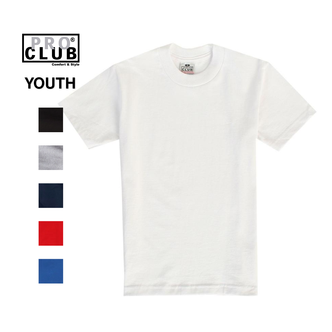 Pro Club Youth Short Sleeve Crew Neck