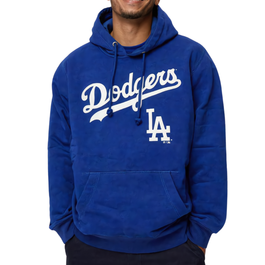 Los Angeles Dodgers Pullover Hoodie Sweatshirt - Blue