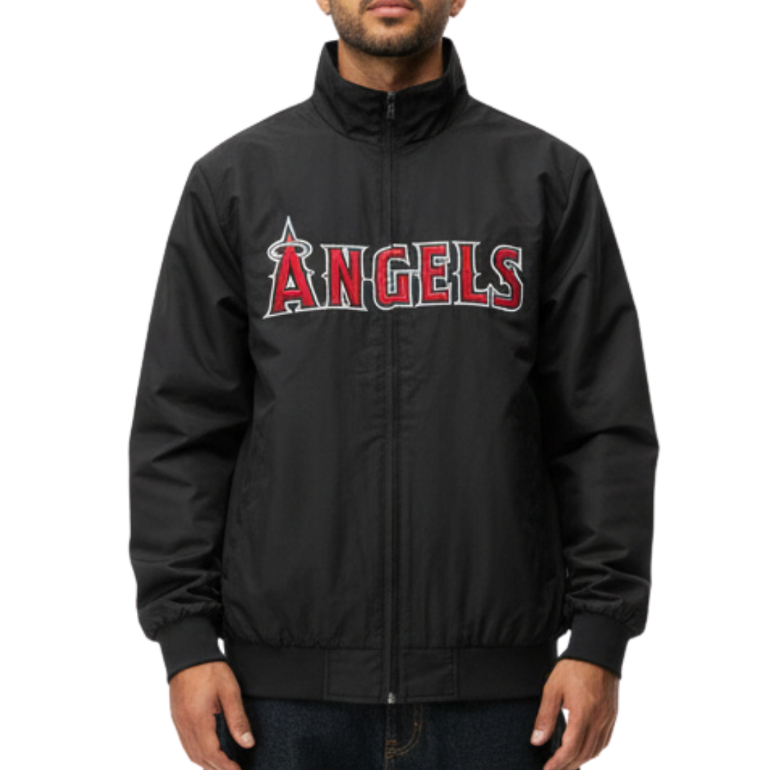 Los Angeles Angels Zip Windbreaker with Two Pockets