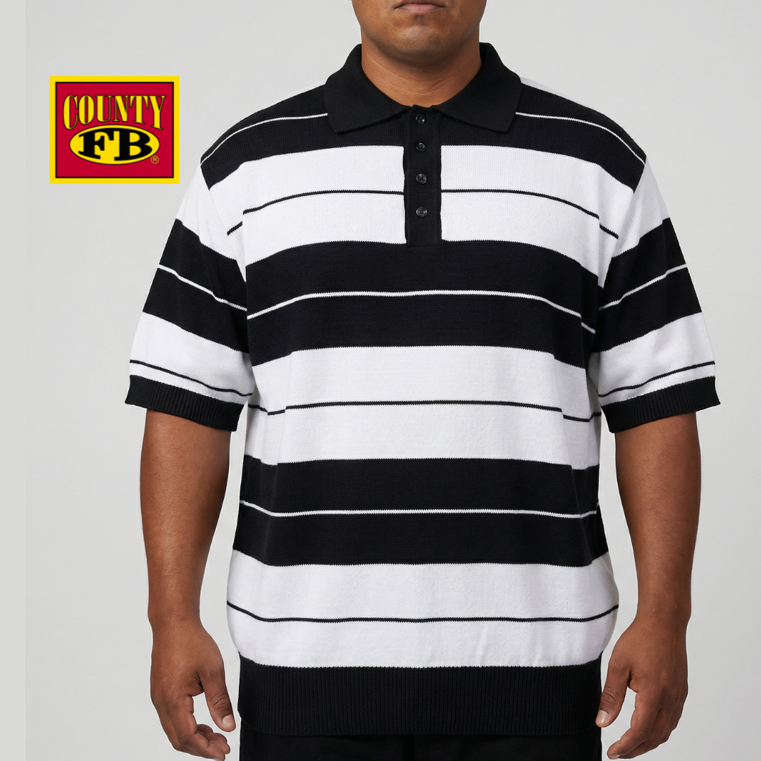 FB County Charlie Brown Shirt - Black/White & Black/Grey