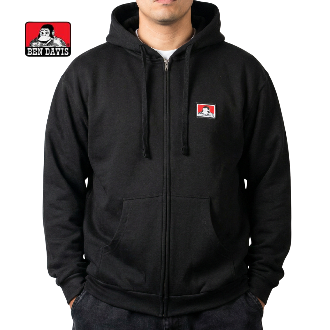 Ben Davis Zip Hoodie Sweatshirt