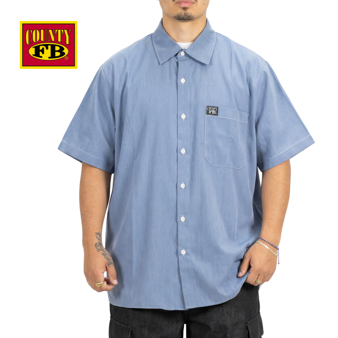FB County Short Sleeve Chambray Shirt