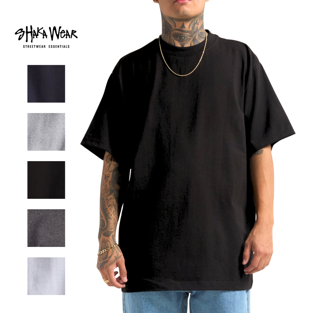 Shaka Wear 7.5 oz Max Heavyweight Short Sleeve T-Shirt