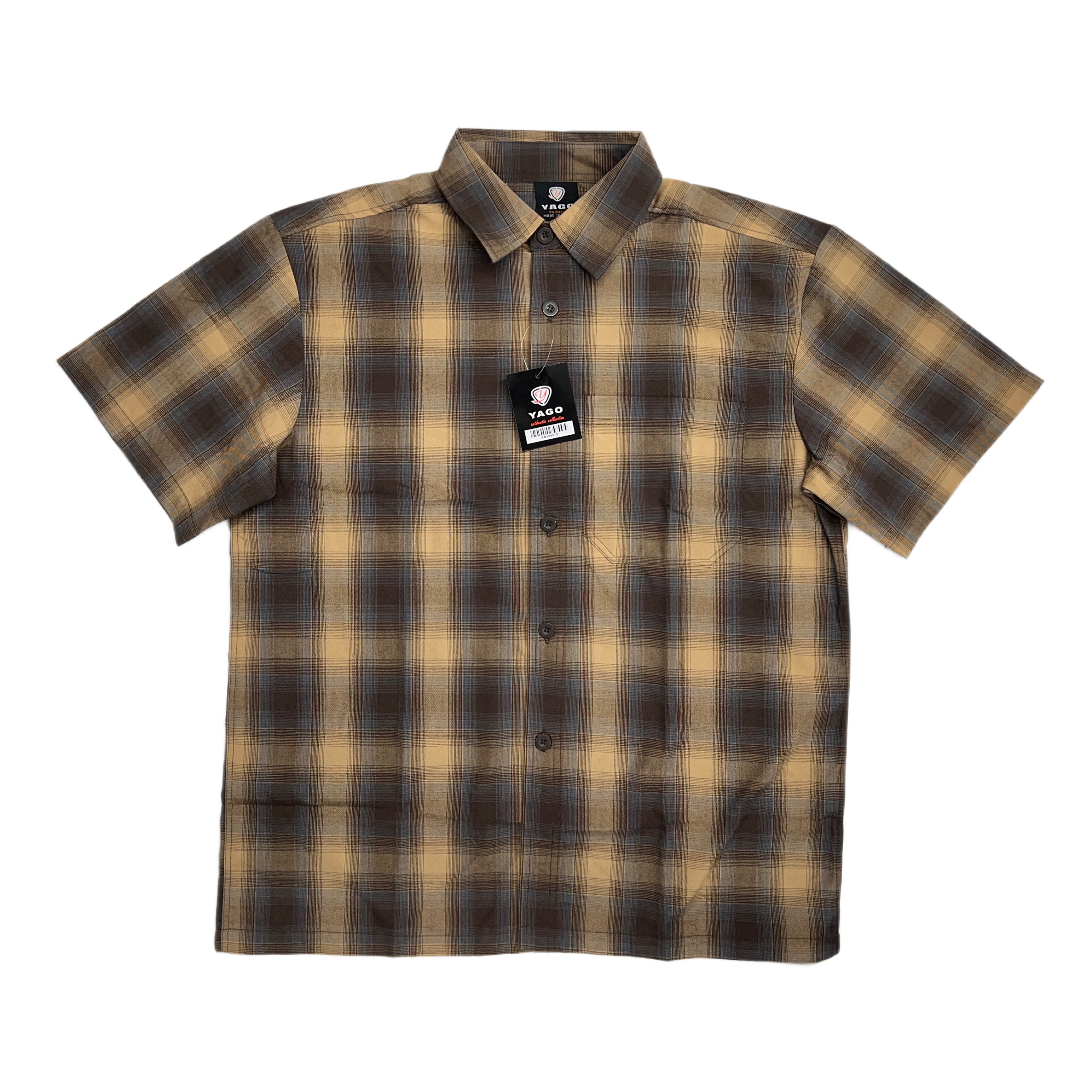 Yago Flannel Short Sleeve Shirt
