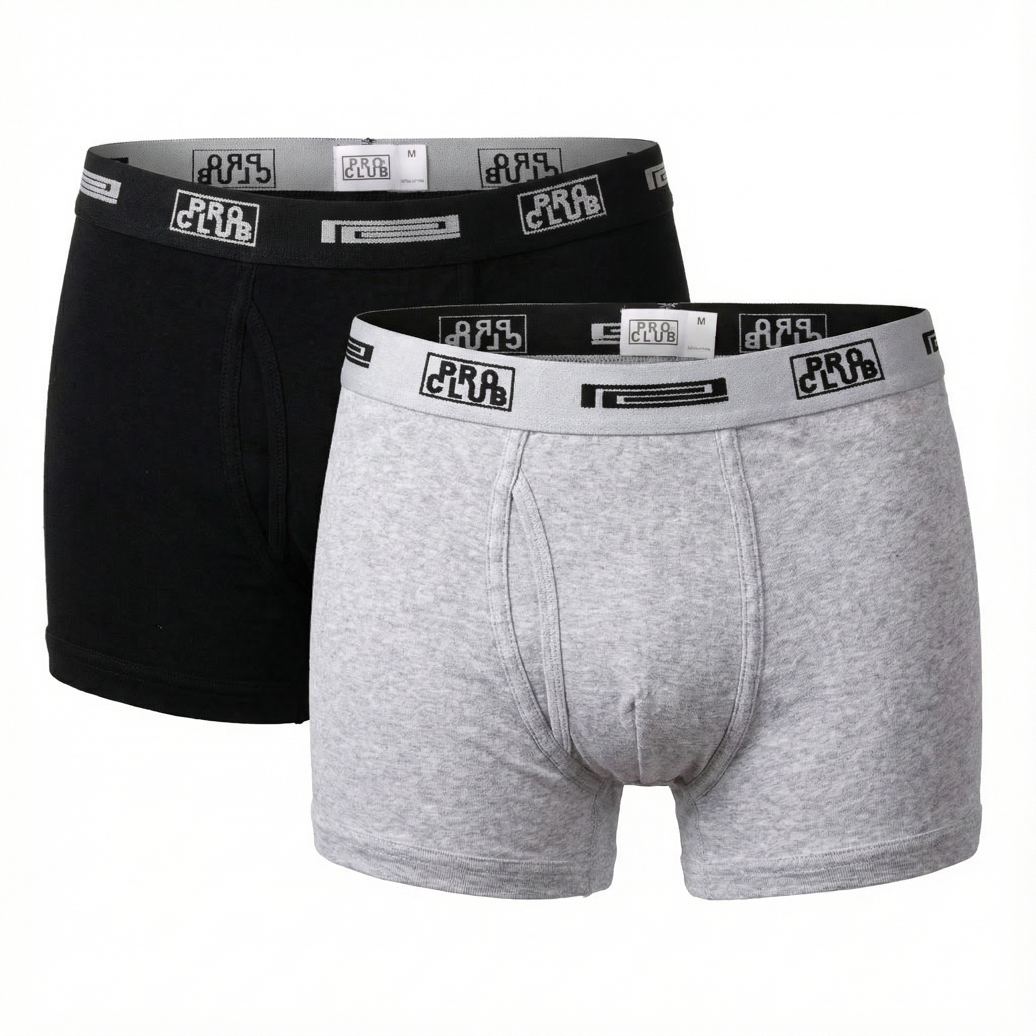 Pro Club Men's 2-Pack Comfort Soft Cotton Boxer Brief Pro Club Men's 2-Pack Comfort Soft Cotton Boxer Brief