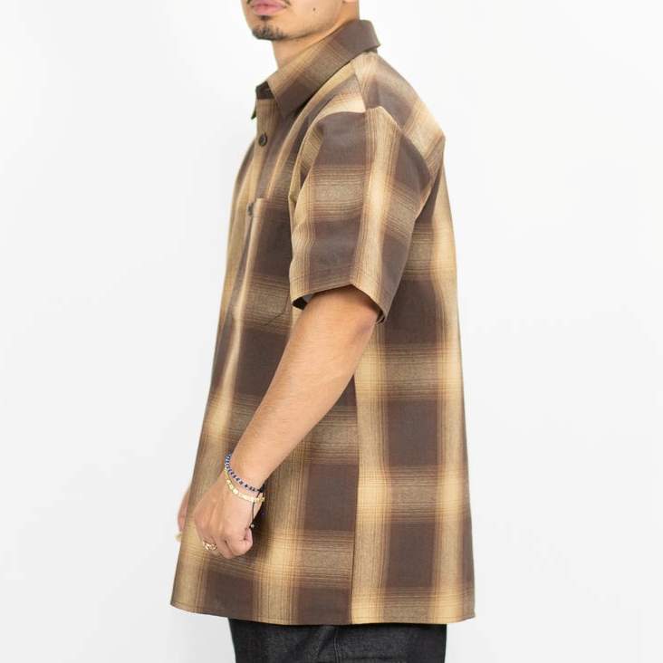 FB County Short Sleeve Checker Flannel Shirt